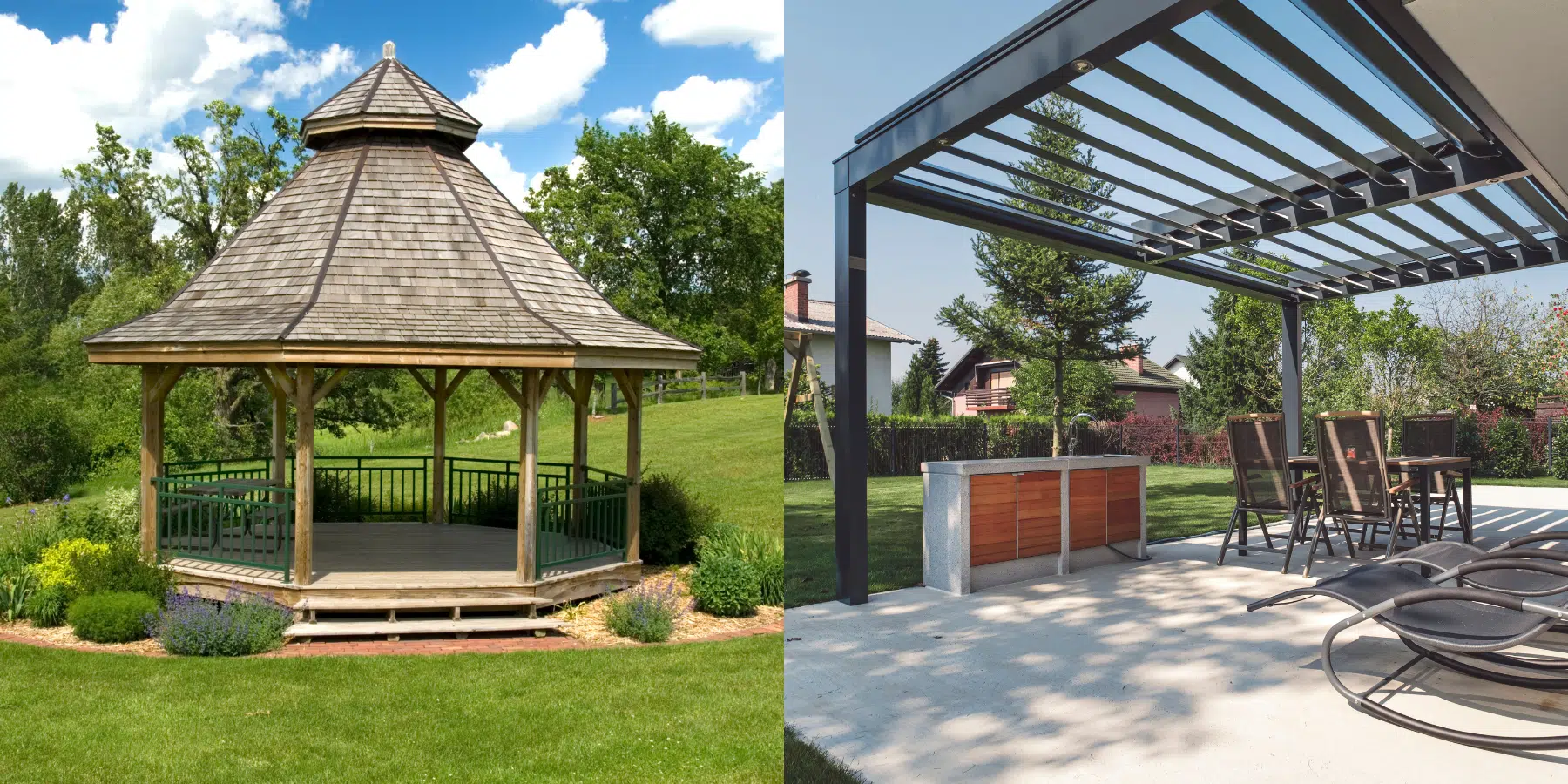 Pergola vs. Gazebo: Which is Right for Your Space?